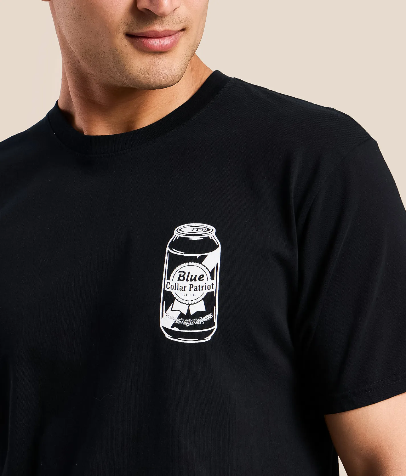 Tops|Graphic T-Shirts | Howitzer Blue Collar Essentials T-Shirt Obsidian