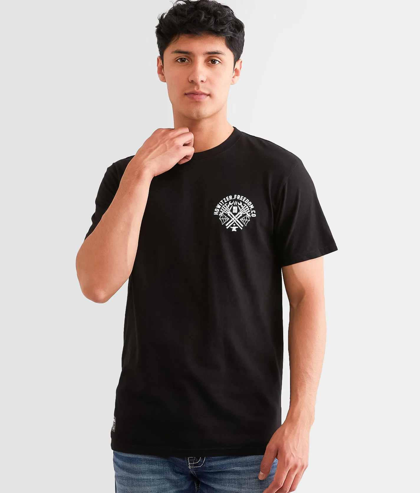 Graphic T-Shirts | Howitzer Blue Collar Freedom T-Shirt Black