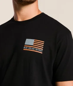 Howitzer Blue Collar Honest T-Shirt Black Discount