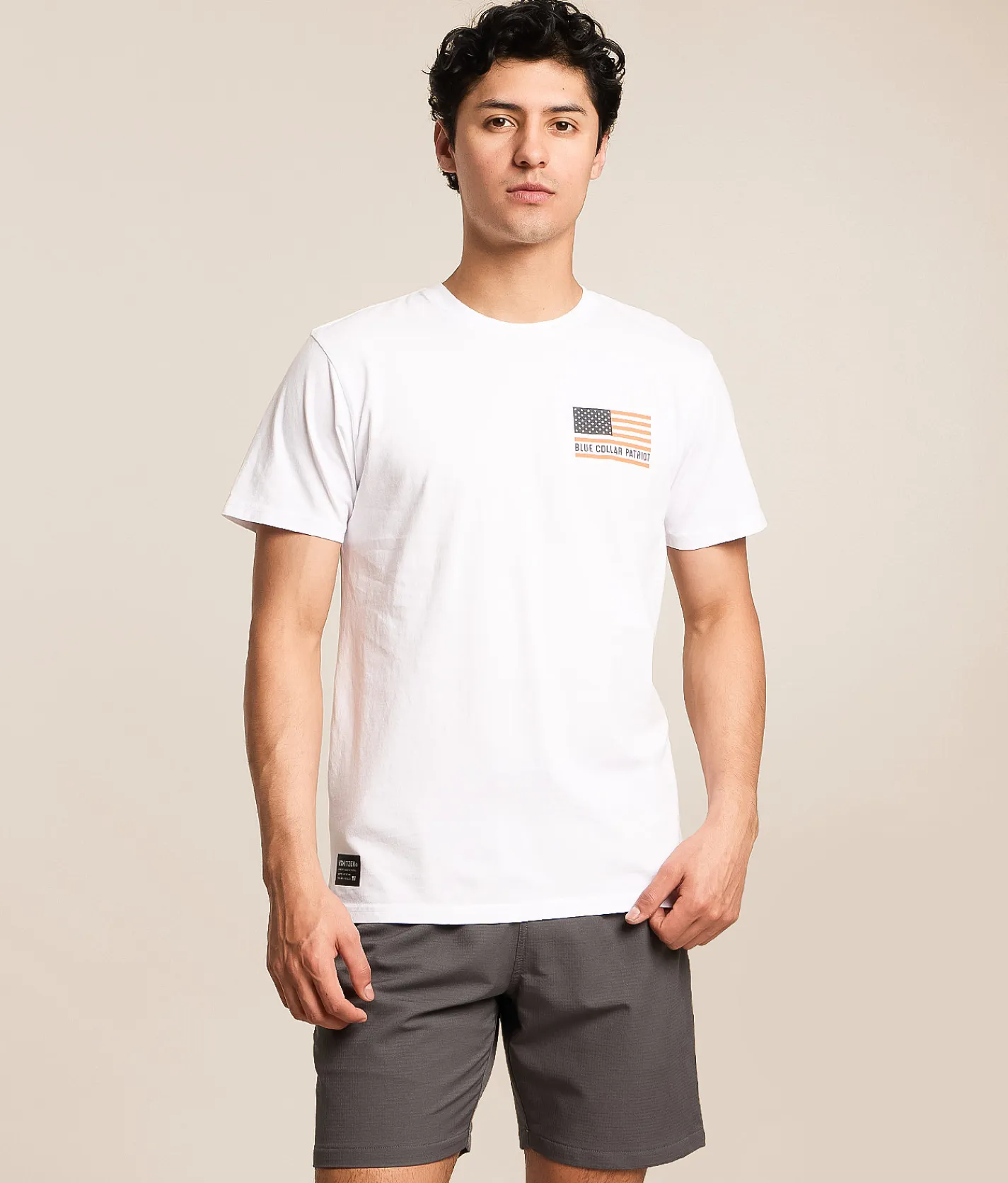 Howitzer Blue Collar Honest T-Shirt White Online