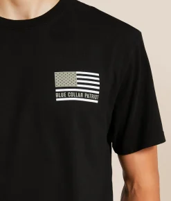 Howitzer Blue Collar Honest T-Shirt Black Clearance