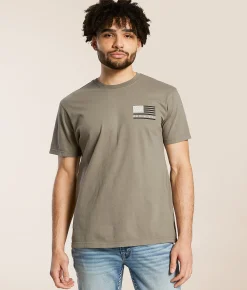 Howitzer Blue Collar Honest T-Shirt Moon Mist Discount