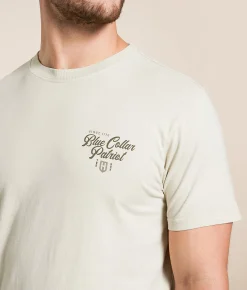 Howitzer Blue Collar Morning Glory T-Shirt Moonbeam Clearance