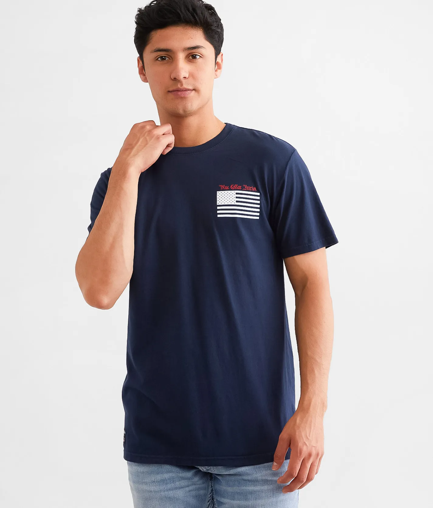 Howitzer Blue Collar Patriot T-Shirt Navy Best