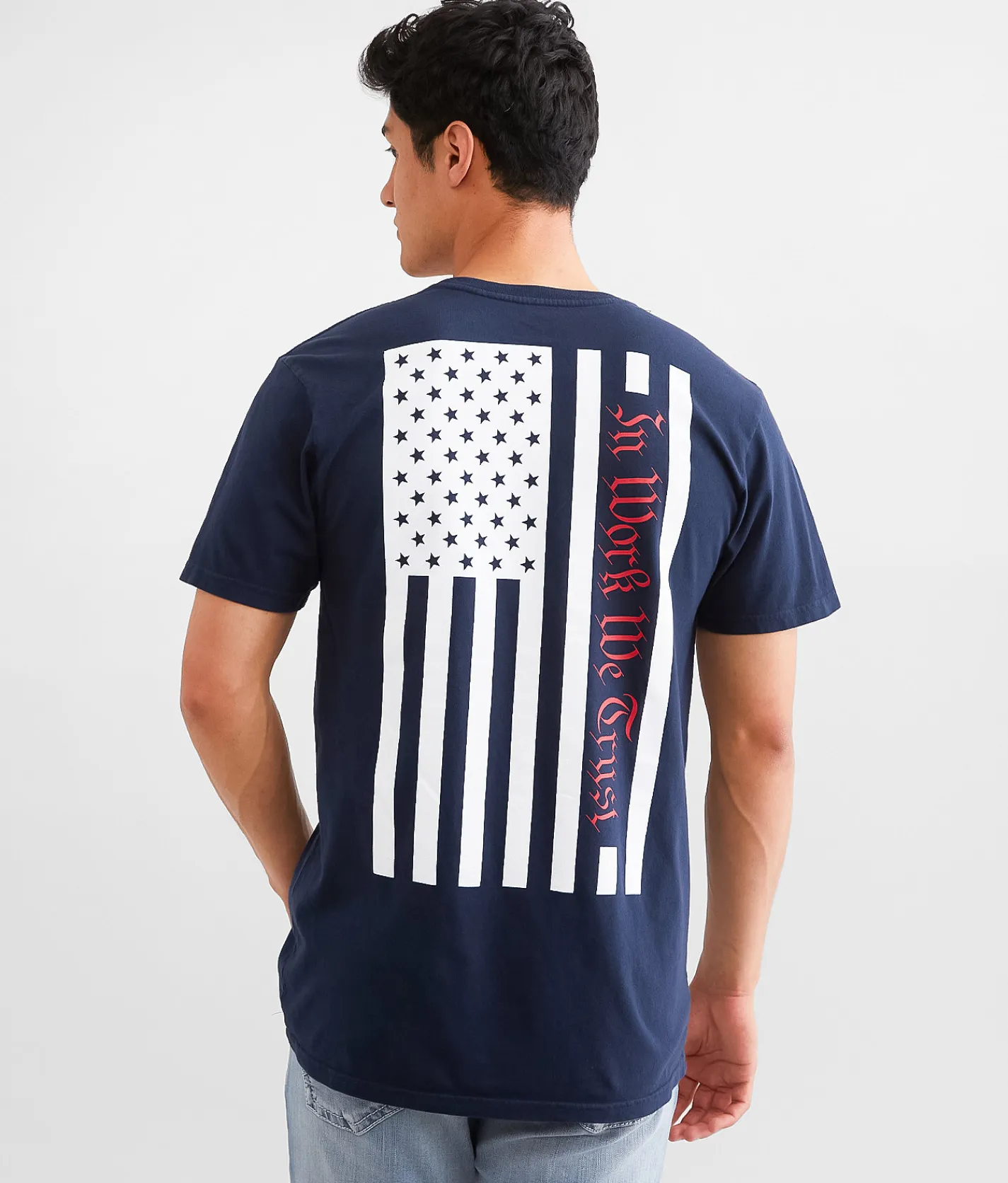 Howitzer Blue Collar Patriot T-Shirt Navy Best