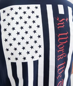 Howitzer Blue Collar Patriot T-Shirt Navy Best