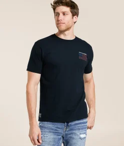 Howitzer Blue Collar Trade Flag T-Shirt Obsidian Online