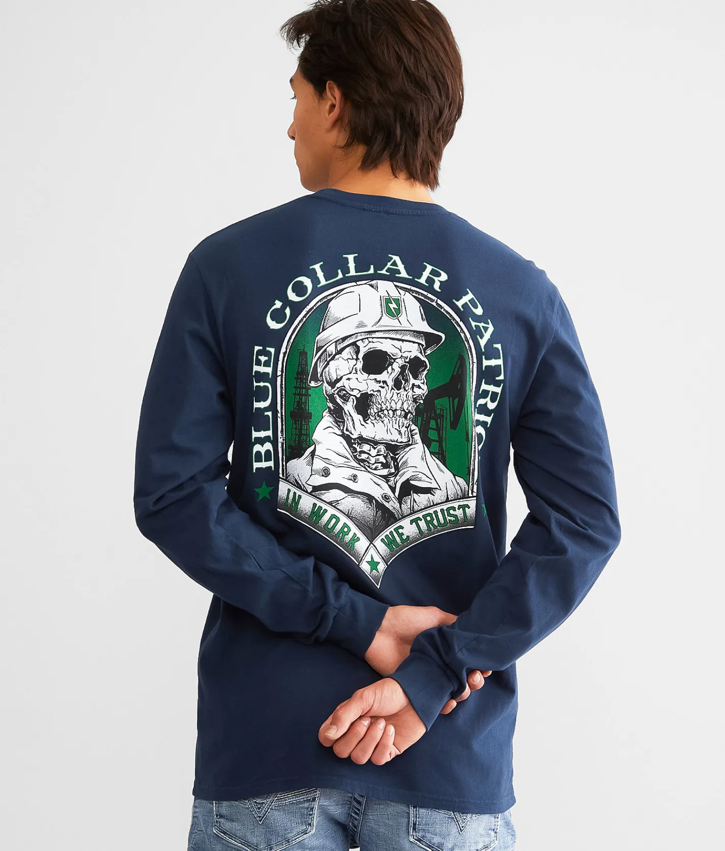 Howitzer Blue Collar T-Shirt Navy Hot