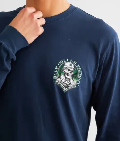 Howitzer Blue Collar T-Shirt Navy Hot
