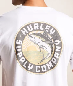 Hurley Bluefin T-Shirt White Sale