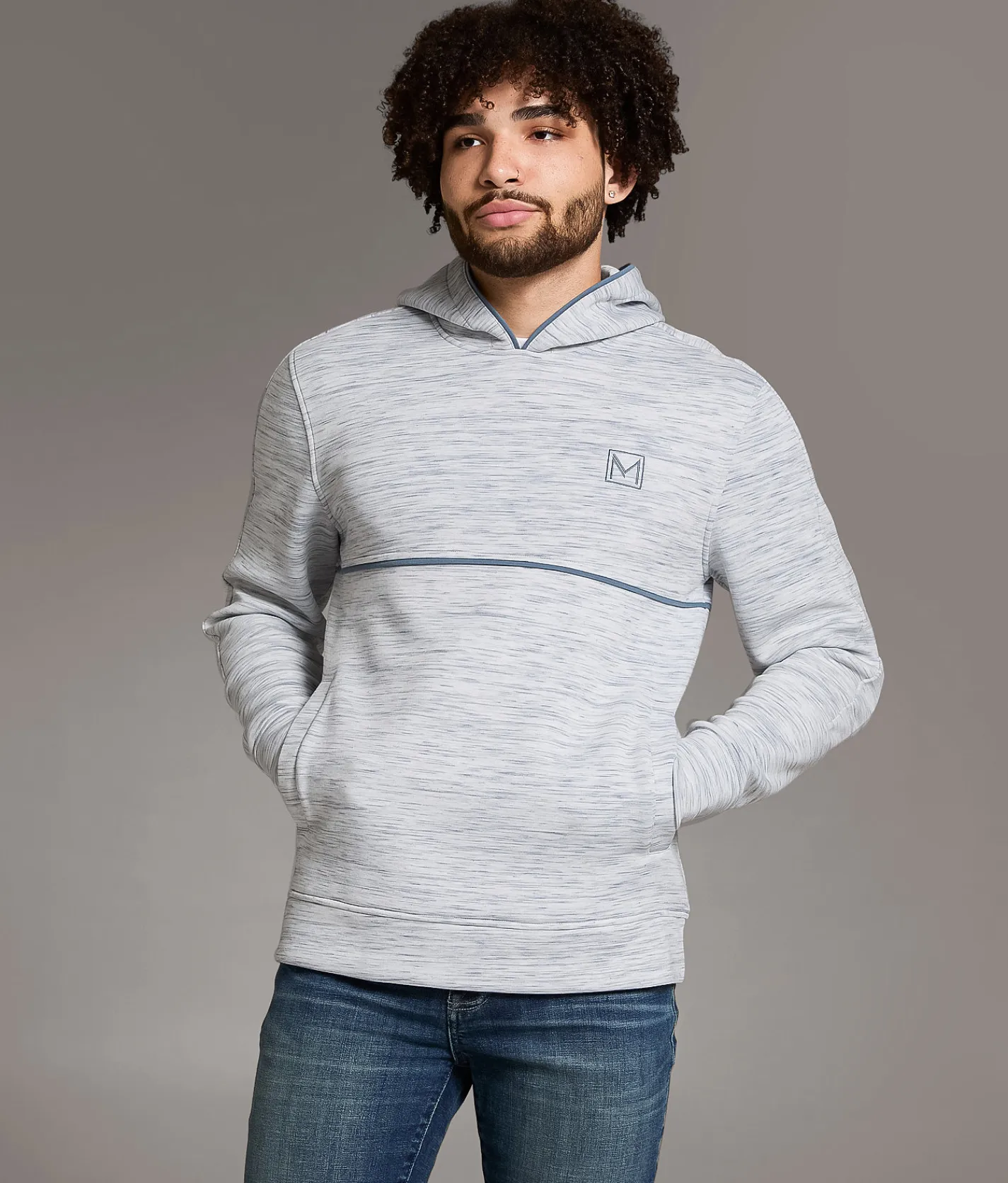 Maven Co-op Bluff Hoodie White Stormy Weather New