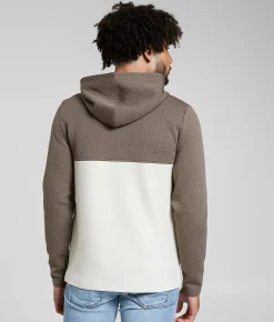 Tops | Maven Co-op Bluff Hoodie Brindle Ivory
