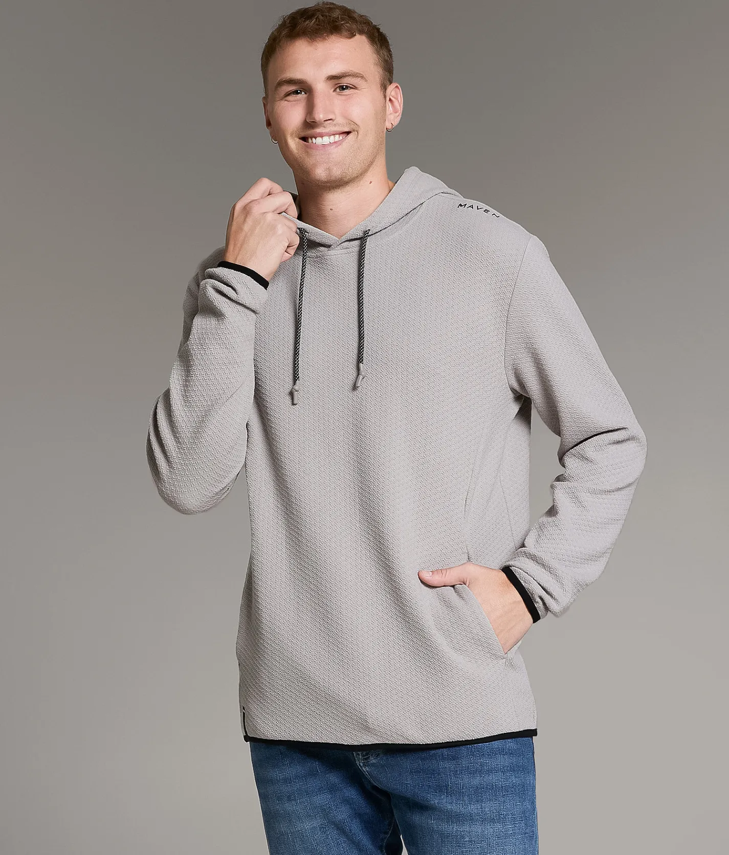 Tops | Maven Co-op Bluff Hoodie Mourning Dove