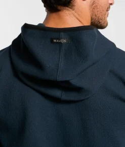 Tops | Maven Co-op Bluff Hoodie Dark Navy