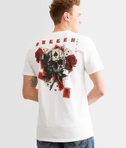 Graphic T-Shirts | Sullen Bluffing T-Shirt Antique White