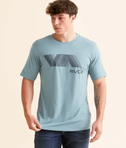 Graphic T-Shirts|Activewear | RVCA Blur Sport T-Shirt Warm Grey