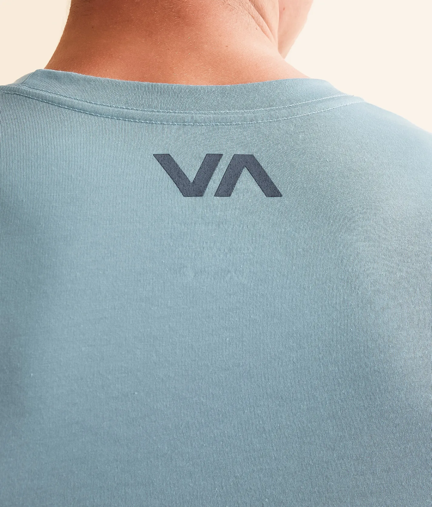 Graphic T-Shirts|Activewear | RVCA Blur Sport T-Shirt Warm Grey
