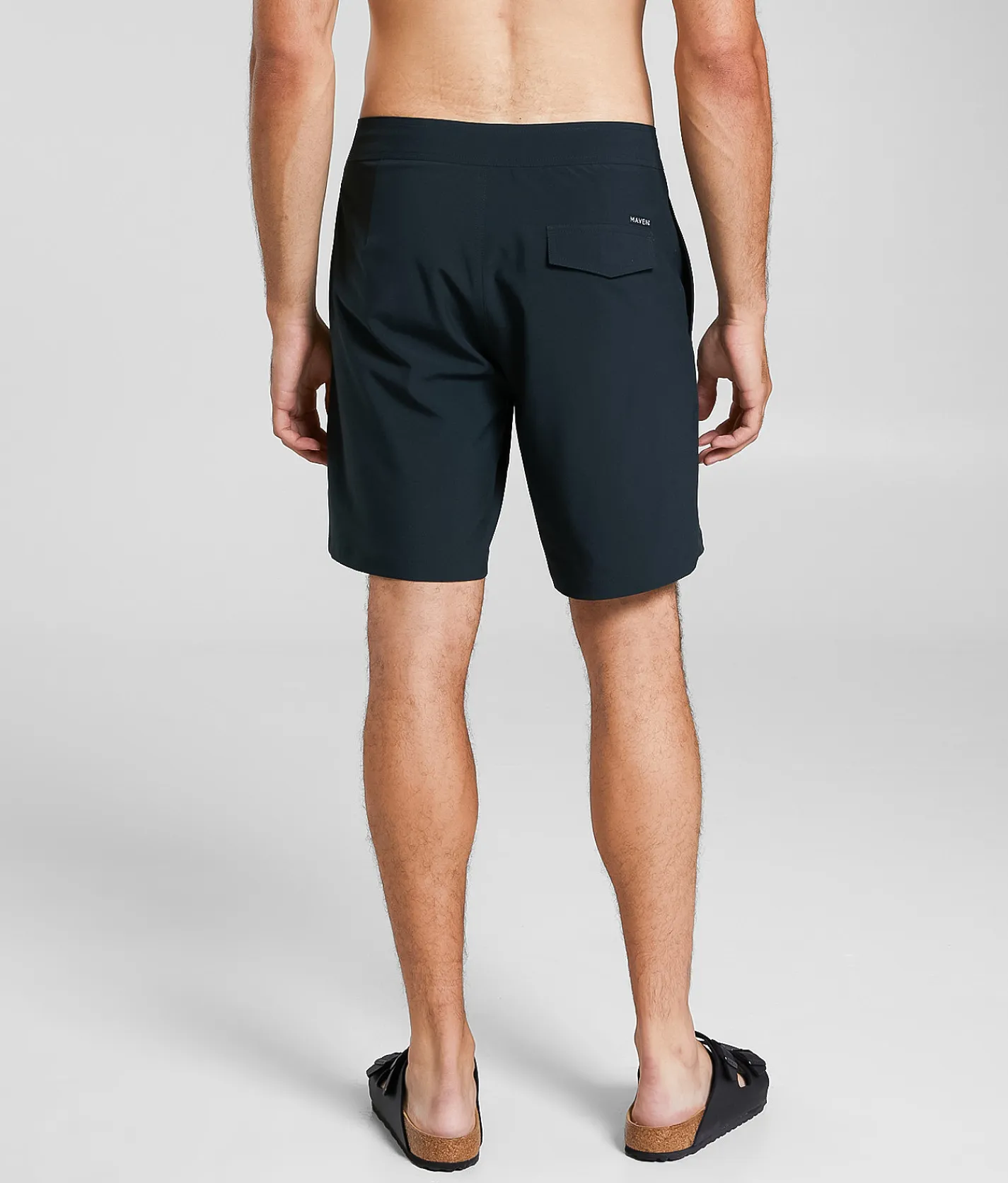 Maven Co-op Boardwalk Stretch Boardshort Black Outlet