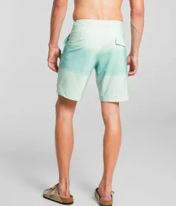 Bottoms|Swimwear | Maven Co-op Boardwalk Stretch Boardshort Teal Blue
