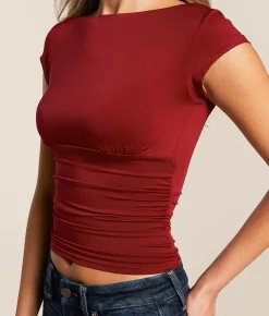 The Workshop Boatneck Top Ivory Best