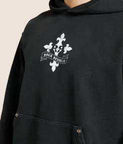 Tops | Rock Revival Bode Hooded Sweatshirt Black
