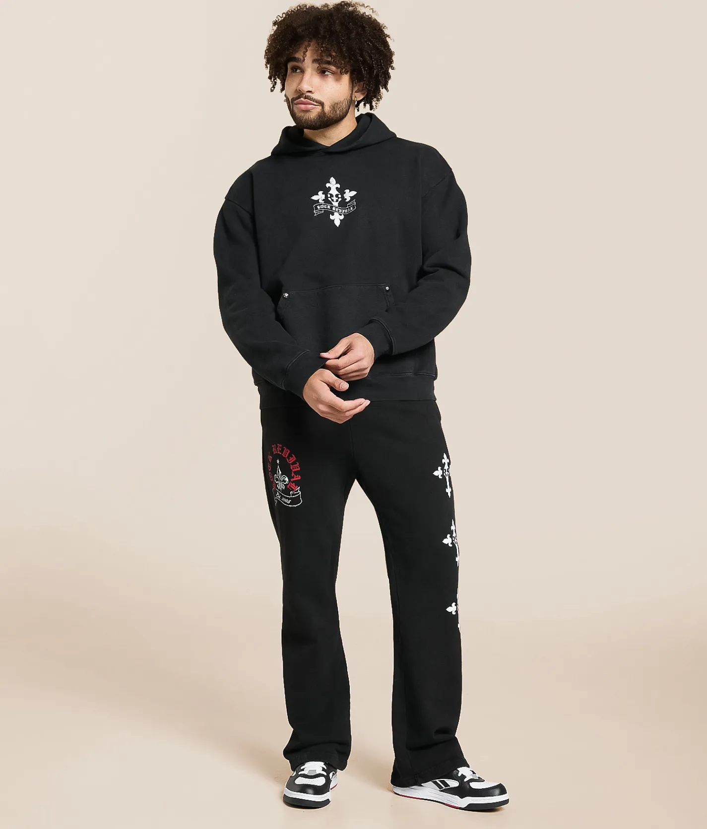 Bottoms | Rock Revival Bode Sweatpant Black
