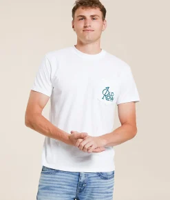 Old Row Bogeys With A Buzz T-Shirt White Discount