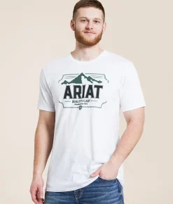 Graphic T-Shirts | Ariat Bold Grit T-Shirt White