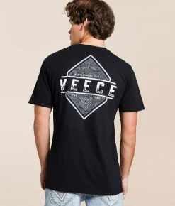 Veece Bold Monstera T-Shirt Black Best