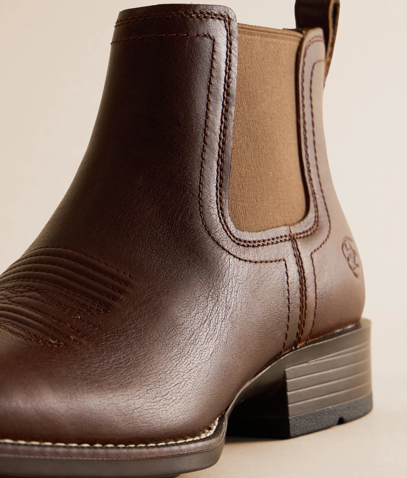 Shoes | Ariat Booker Wide Leather Chelsea Boot Royal Brown