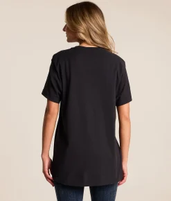 Tops | Ariat Boot Boyfriend T-Shirt Black