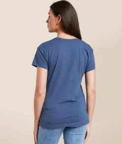 Ariat Boot Company T-Shirt Navy Blue Heather Discount