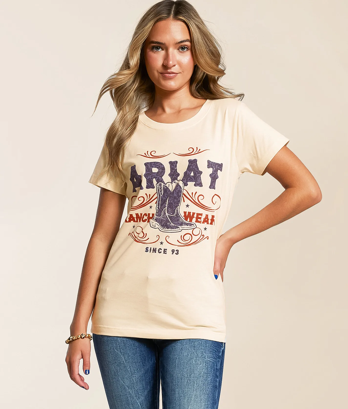 Ariat Boots T-Shirt Vanilla Ice Best