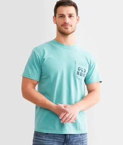 Old Row Booze Cruise T-Shirt Seafoam Sale