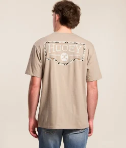 Tops|Graphic T-Shirts | Hooey Borderline T-Shirt Simply Taupe