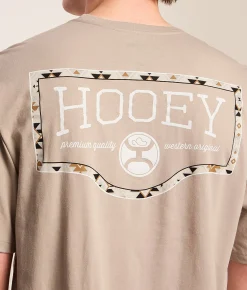 Tops|Graphic T-Shirts | Hooey Borderline T-Shirt Simply Taupe