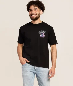 Tops|Graphic T-Shirts | Sullen Born To Bleed T-Shirt Jet Black