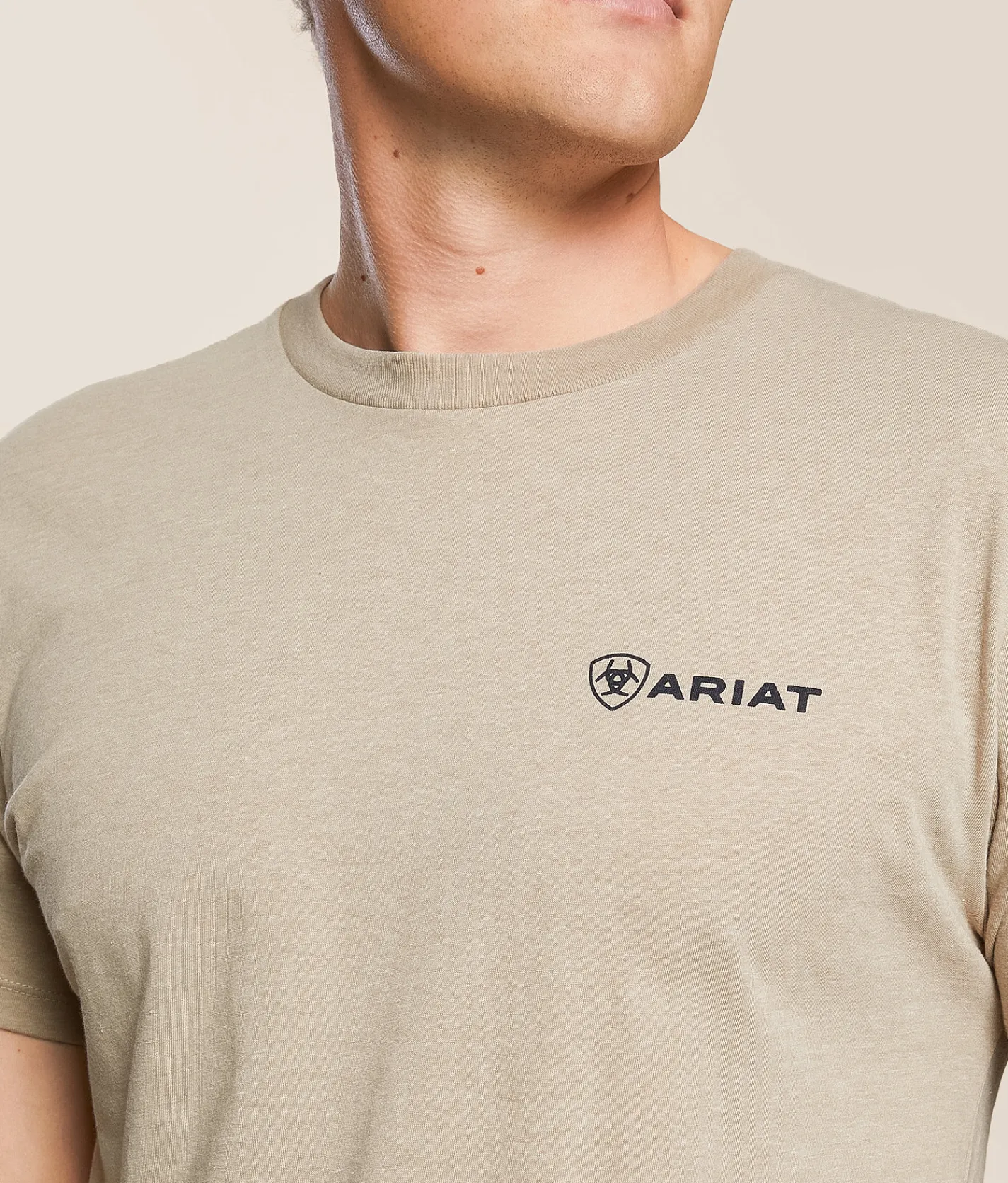 Ariat Born To Buck T-Shirt Brindle Heather New