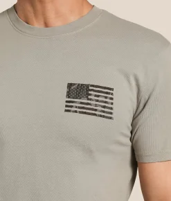 Tops|Graphic T-Shirts | Howitzer Born To Hunt T-Shirt Chinchilla