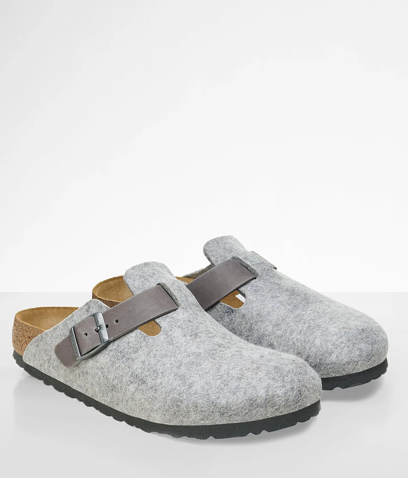 Birkenstock® Boston Clog Light Gray Iron