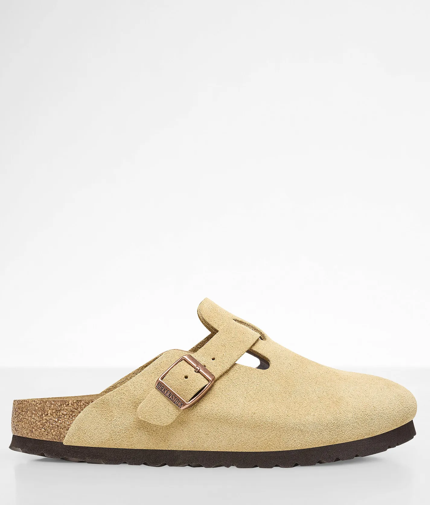 Birkenstock® Boston Leather Clog Latte Cream