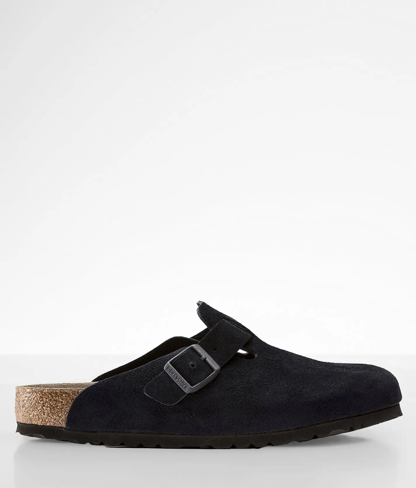 Shoes|Activewear | Birkenstock® Boston Soft Suede Clog Black