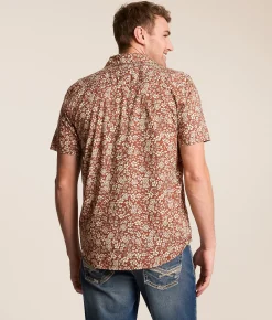Tops | RVCA Botanical Shirt Rawhide