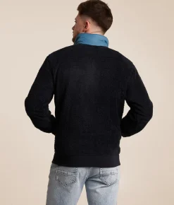 Tops | Billabong Boundary Peak Sherpa Pullover Black