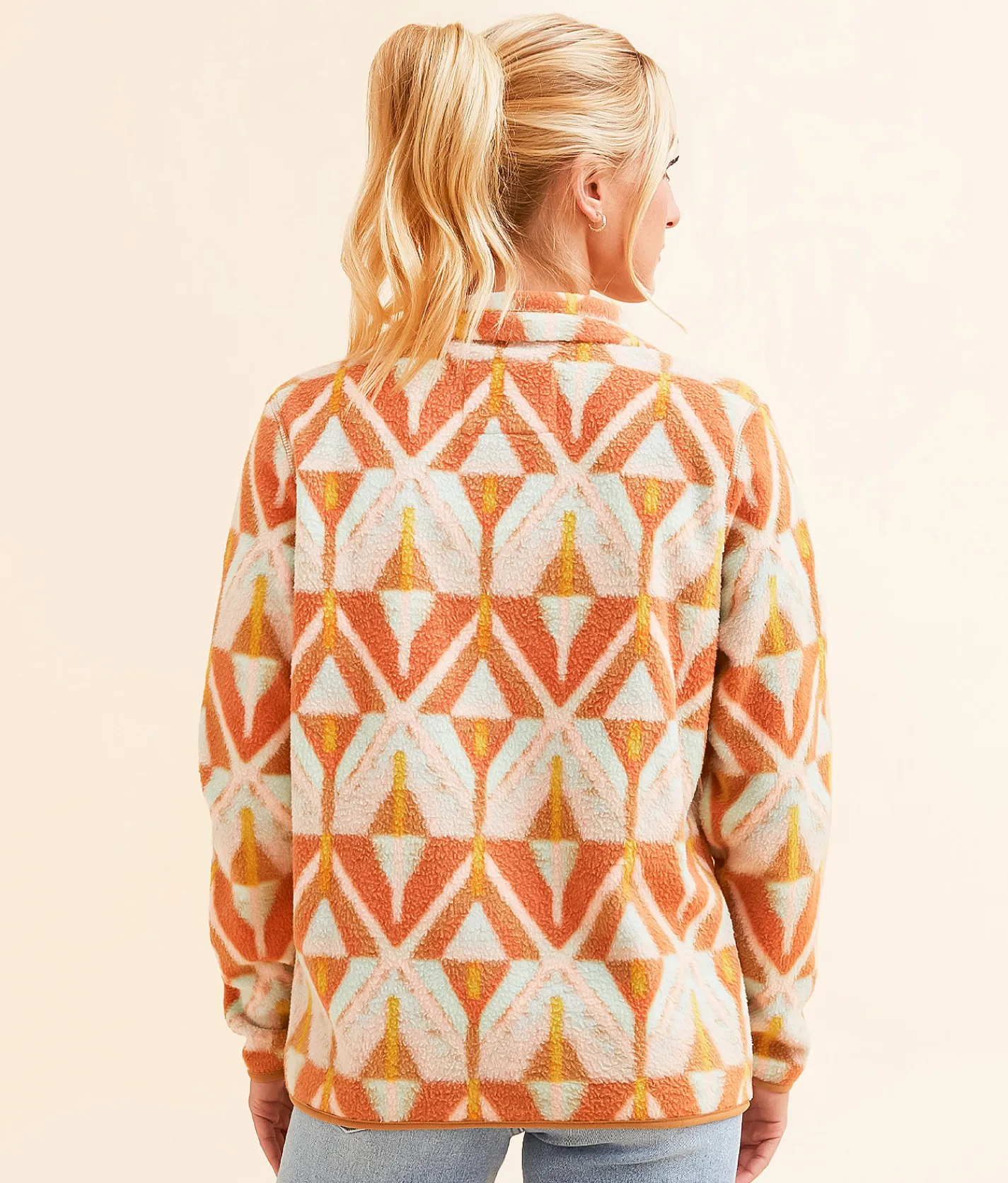 Billabong Boundary Quarter Zip Pullover Sandalwood Online