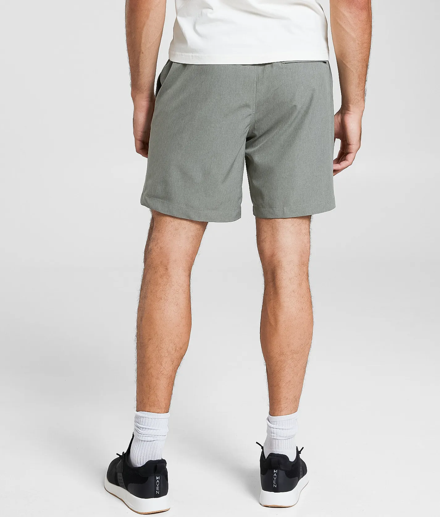 Bottoms|Activewear | Maven Co-op Bow Performance Stretch Short Dried Sage