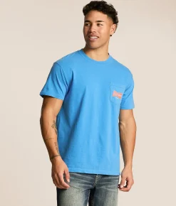 Tops|Graphic T-Shirts | Old Row Bowtie T-Shirt Royal Caribe