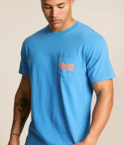 Tops|Graphic T-Shirts | Old Row Bowtie T-Shirt Royal Caribe