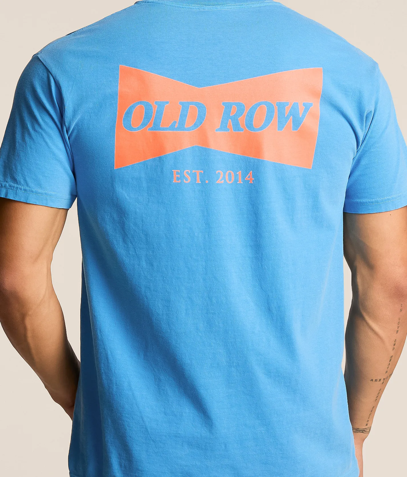 Tops|Graphic T-Shirts | Old Row Bowtie T-Shirt Royal Caribe