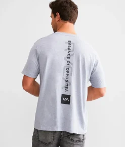 RVCA Boxes Sport T-Shirt Slate Heather Best